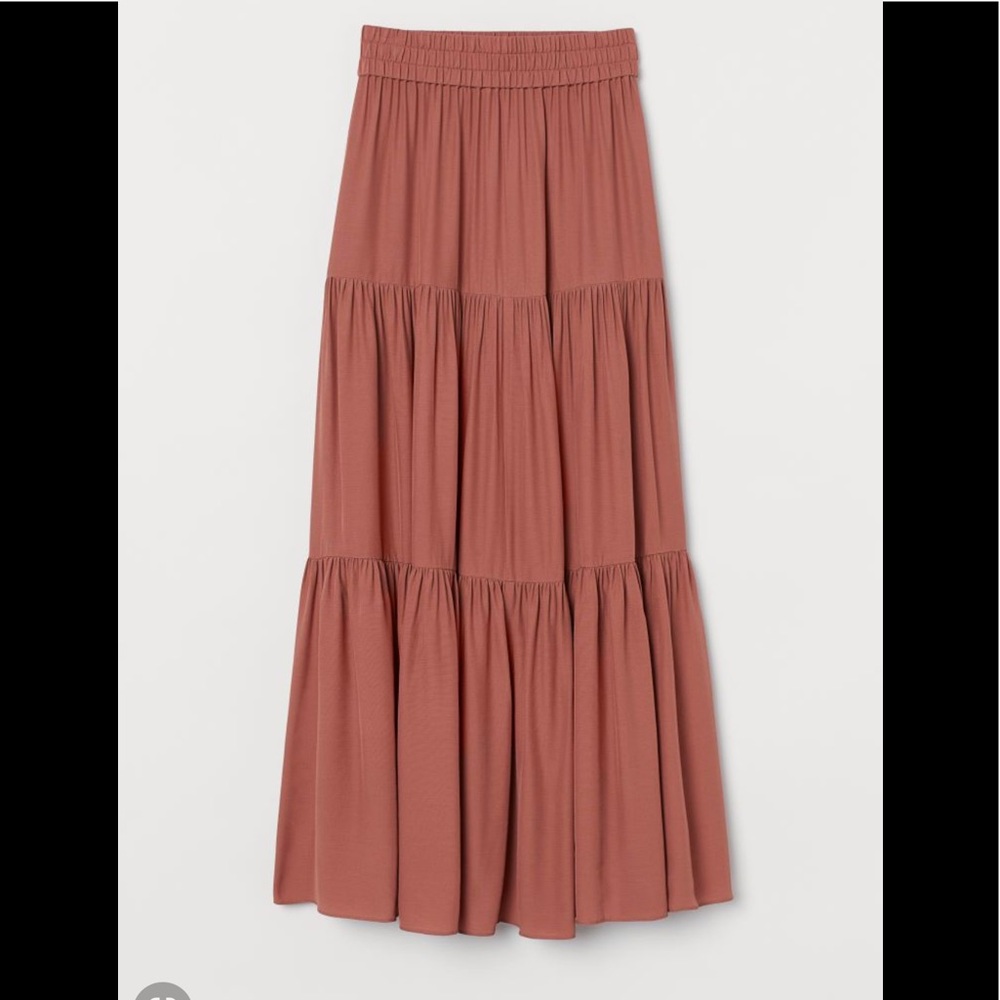 H and M maxi skirt